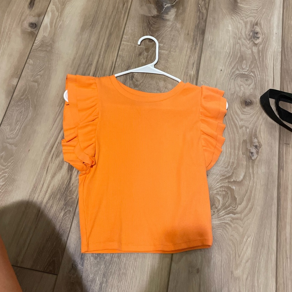 Zara orange top size medium!